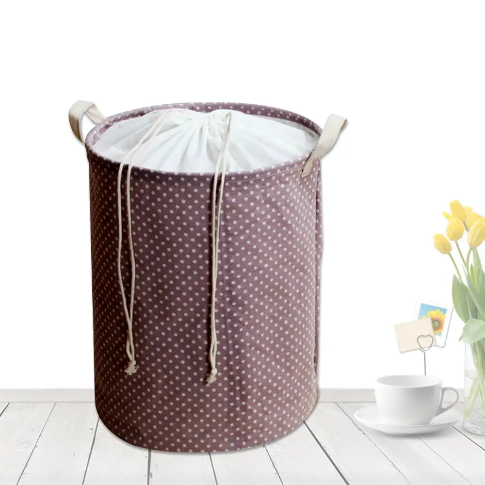 Simple Foldable Sundry Storage Bucket Household Articles For Use In Dirty Clothes Laundry Wardrobe Basket | Дом и сад