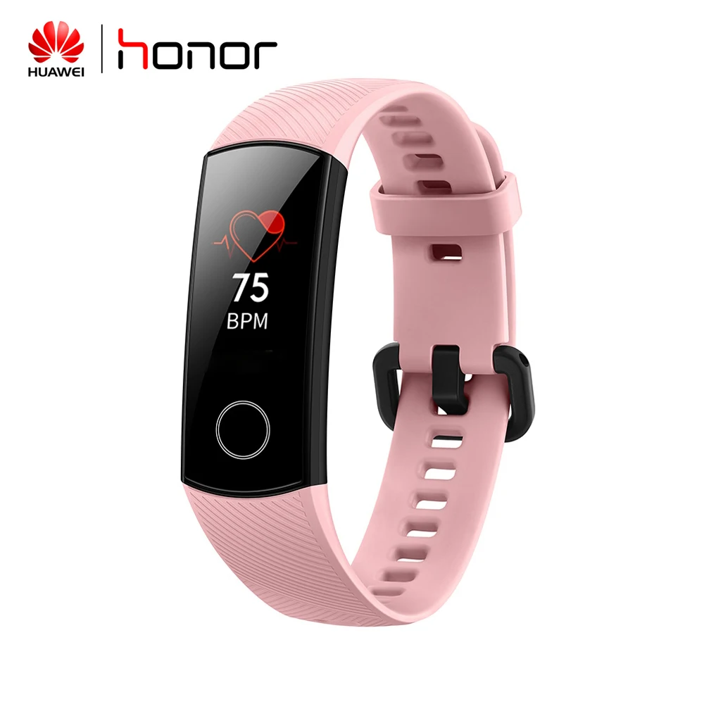 Оригинальный Смарт-браслет Huawei Honor Band 4 0 95 дюйма Amoled Kleur сенсорный экран