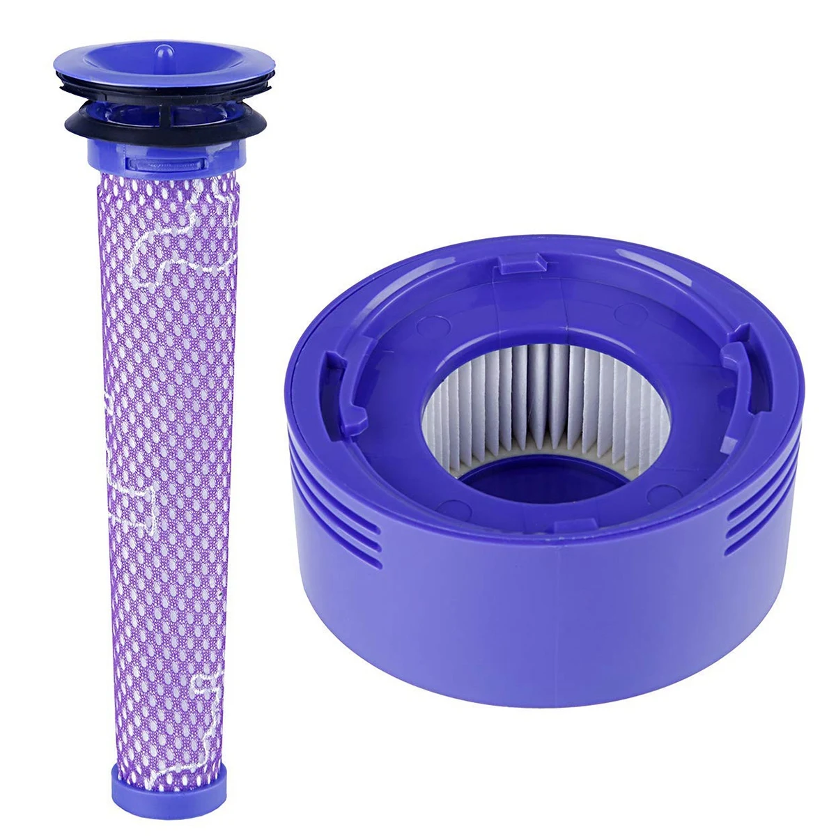 Горячая 2 упаковка Замена для Dyson V8 предварительный фильтр + HEPA пост совместимый V7