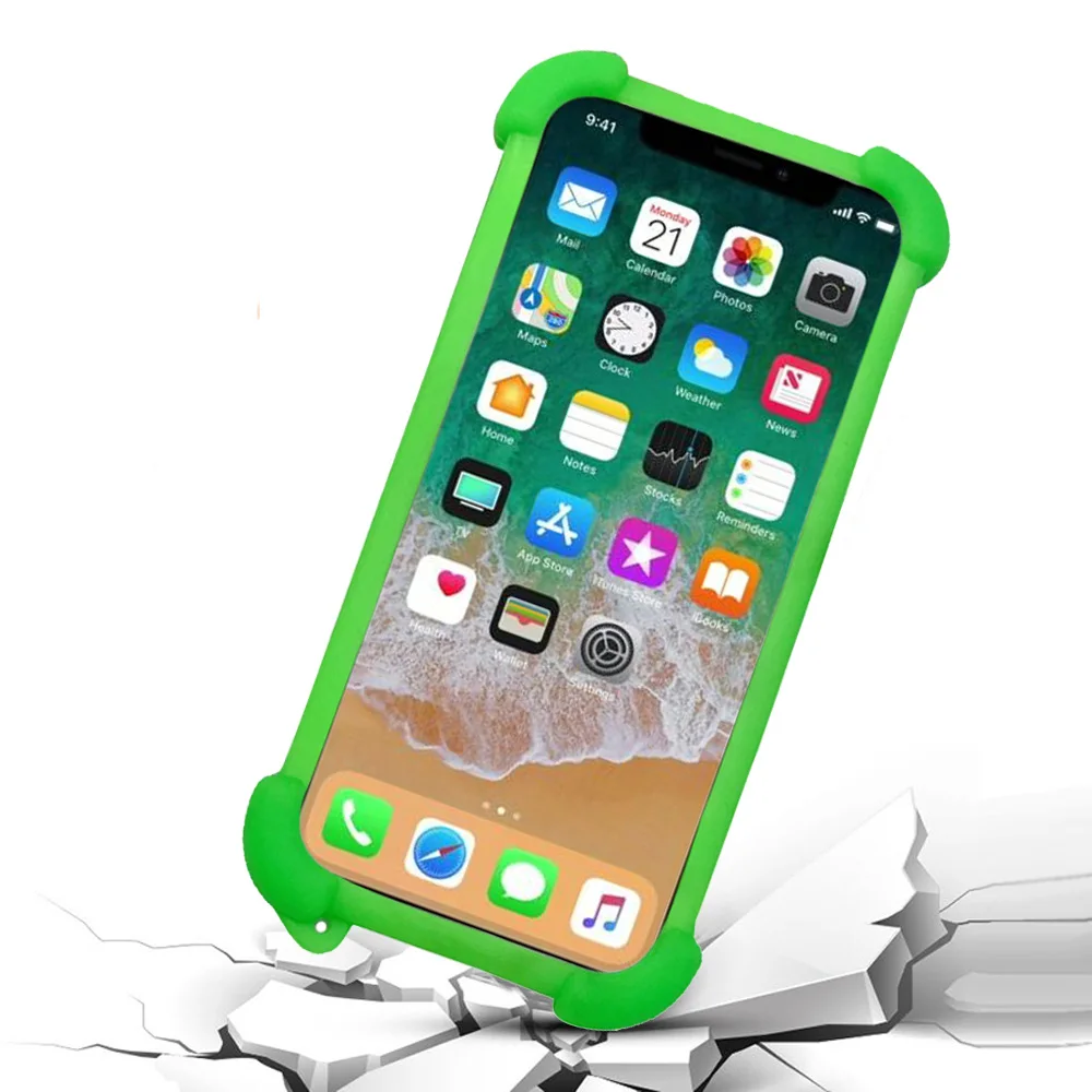 Силиконовый чехол для смартфона Digma Linx Base Rage Trix 4G мягкий бампер резиновый VOX E502 Fire