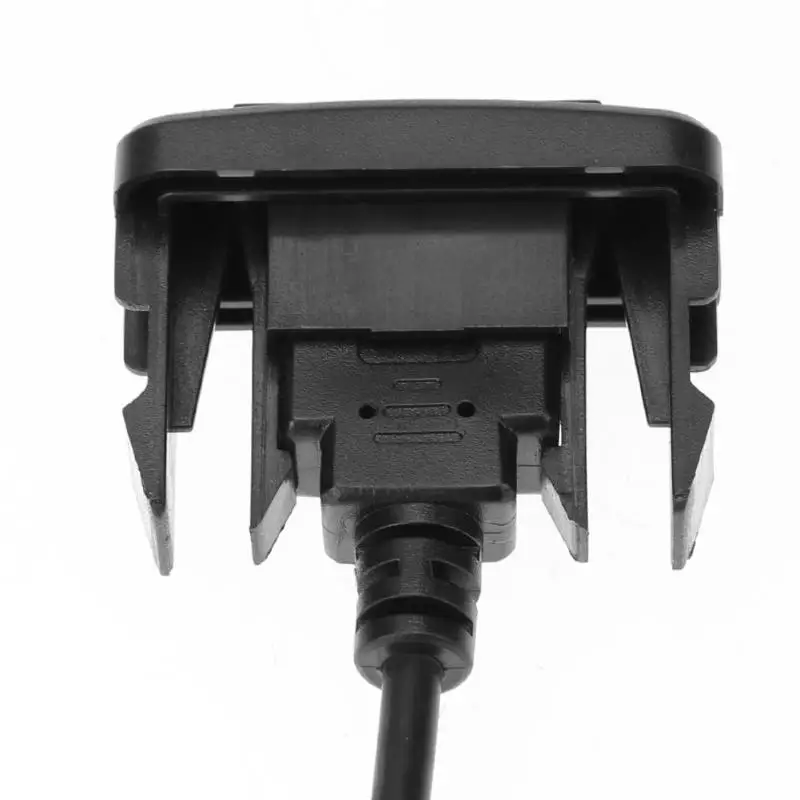 VODOOL ABS AUX USB порт адаптер для Toyota VIGO/Vios/Corolla автомобильные аксессуары черные