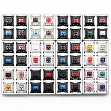 switch tester with aluminum base cherry kailh outemu ttc ysa greetech otm red blue brown black green orange rgb pro speed heavy