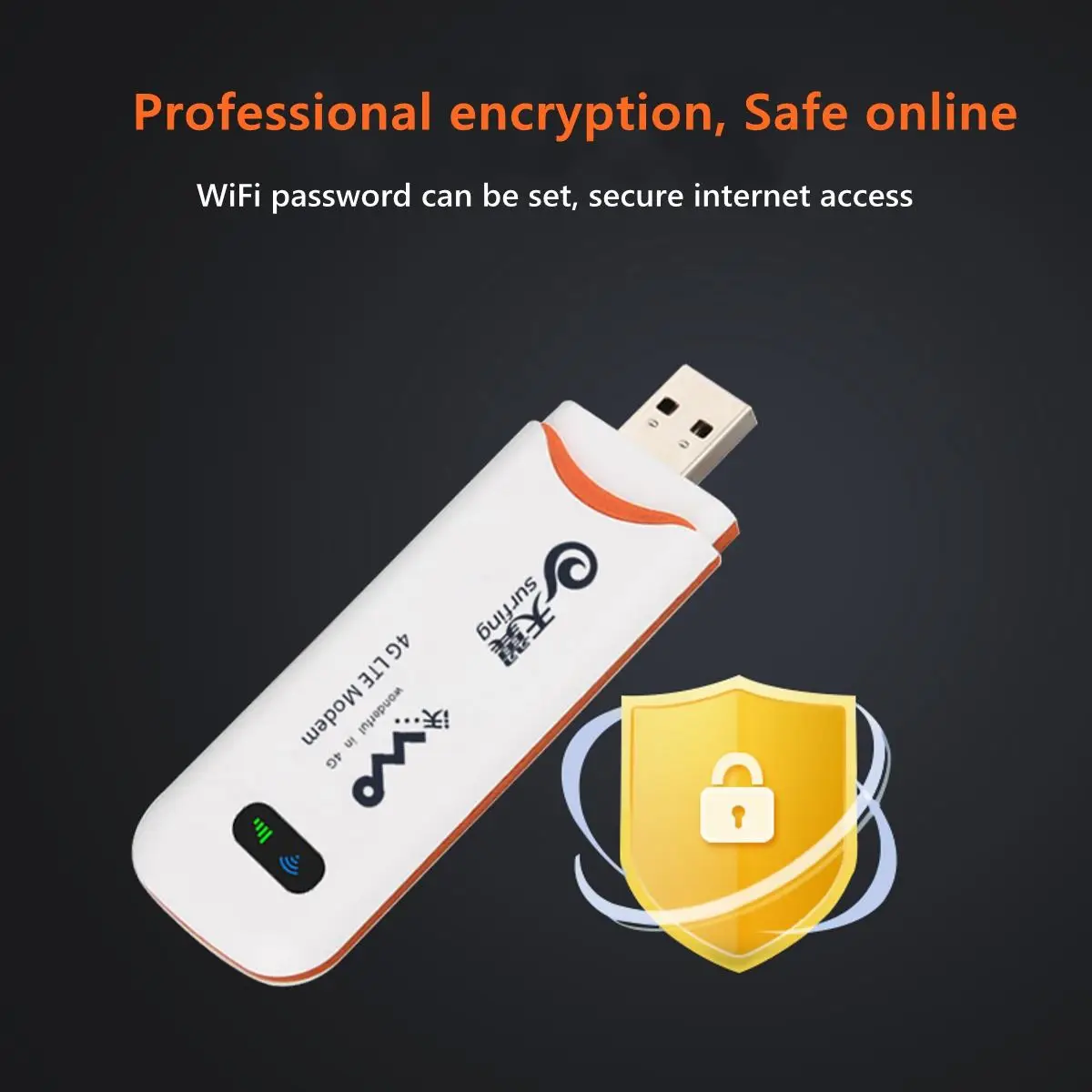 4G LTE WiFi модуль беспроводной USB Dongle Stick точка доступа Мобильный широкополосный модем