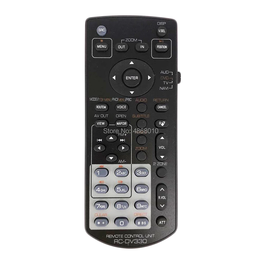 Новый запасной пульт дистанционного управления RC-DV330 RC-DV331 для приемника KENWOOD DNX5190 DNX6180 DNX7020EX