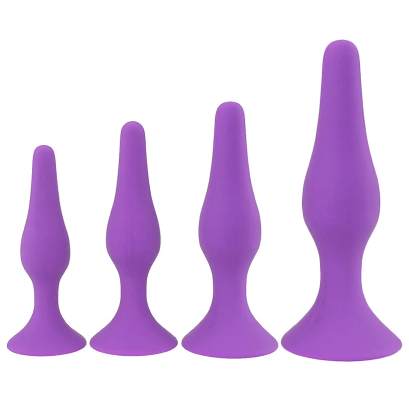 Sex Toys Silicone Anal Plug for Beginner Prostate Stimulator Butt Adult Products Masturbator Man Woman | Красота и здоровье
