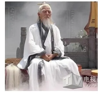 Цзян тайгун костюм для сцены форма Тай Чи одежда Wudang Taoist Robe Shaolin monk Suit ушу боевые