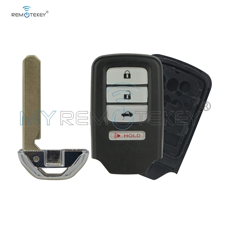Чехол для смарт ключа Remtekey чехол с 3 кнопками и паникой ACJ932HK1210A Honda Accord Civic 2013 2014