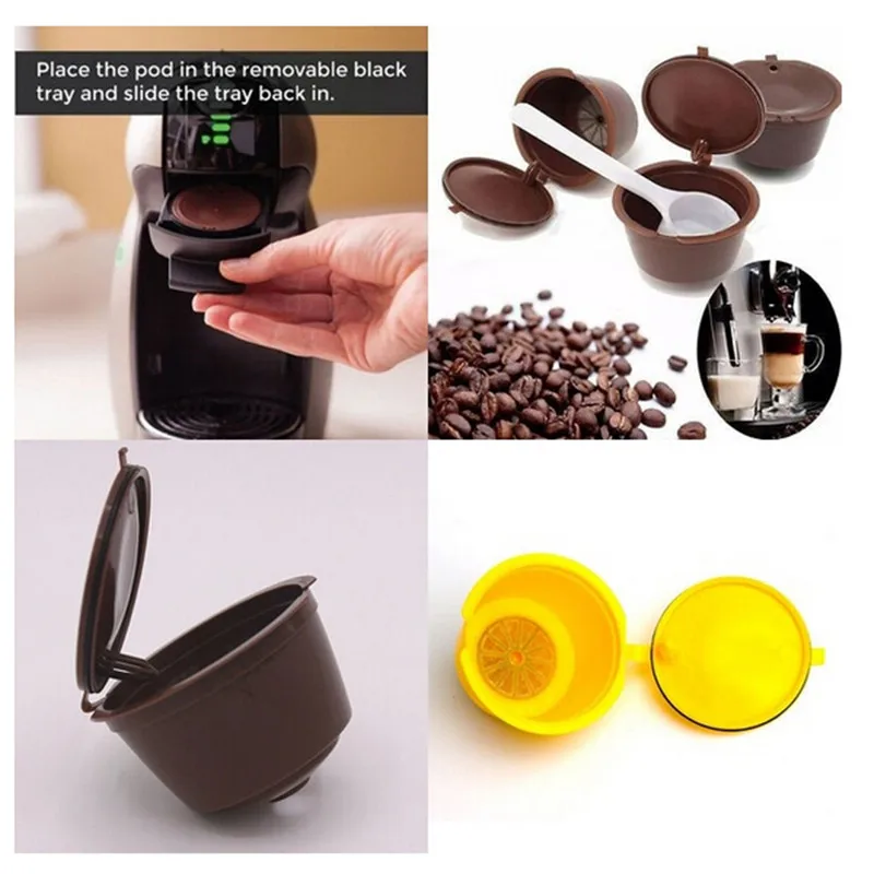 Новые многоразовый Кофе капсула чашка фильтр для combinacapsule многоразового Nescafe
