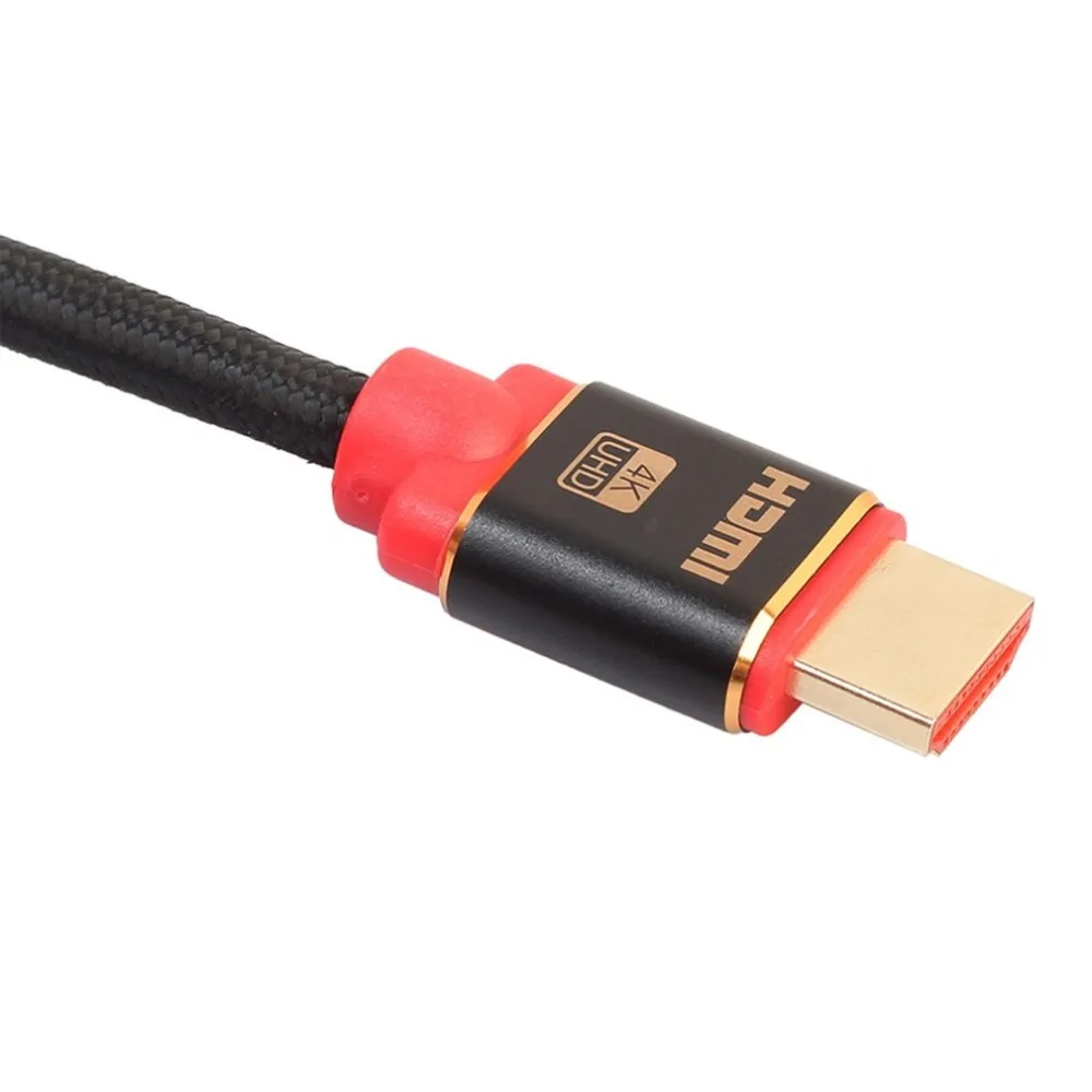 Многоцелевой Плетеный UHD HDMI кабель 2 0 к 4 К адаптер для проектора ТВ компьютер с