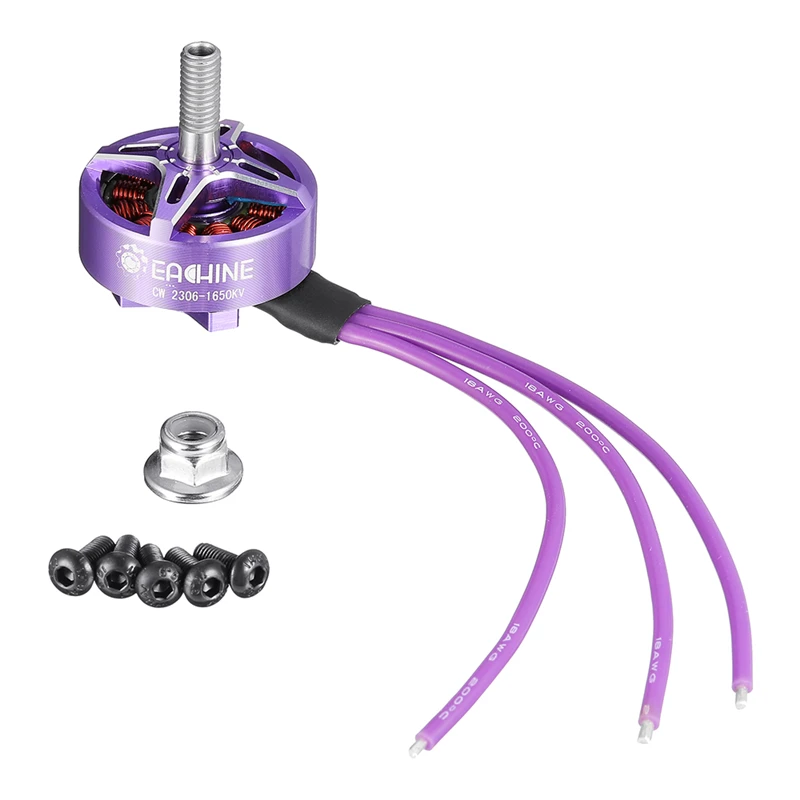 Бесщеточный мотор Wizard X220HV 2306 1650KV 3 6S для FPV Racing RC Drone Quadcopter 4 шт. запасные части