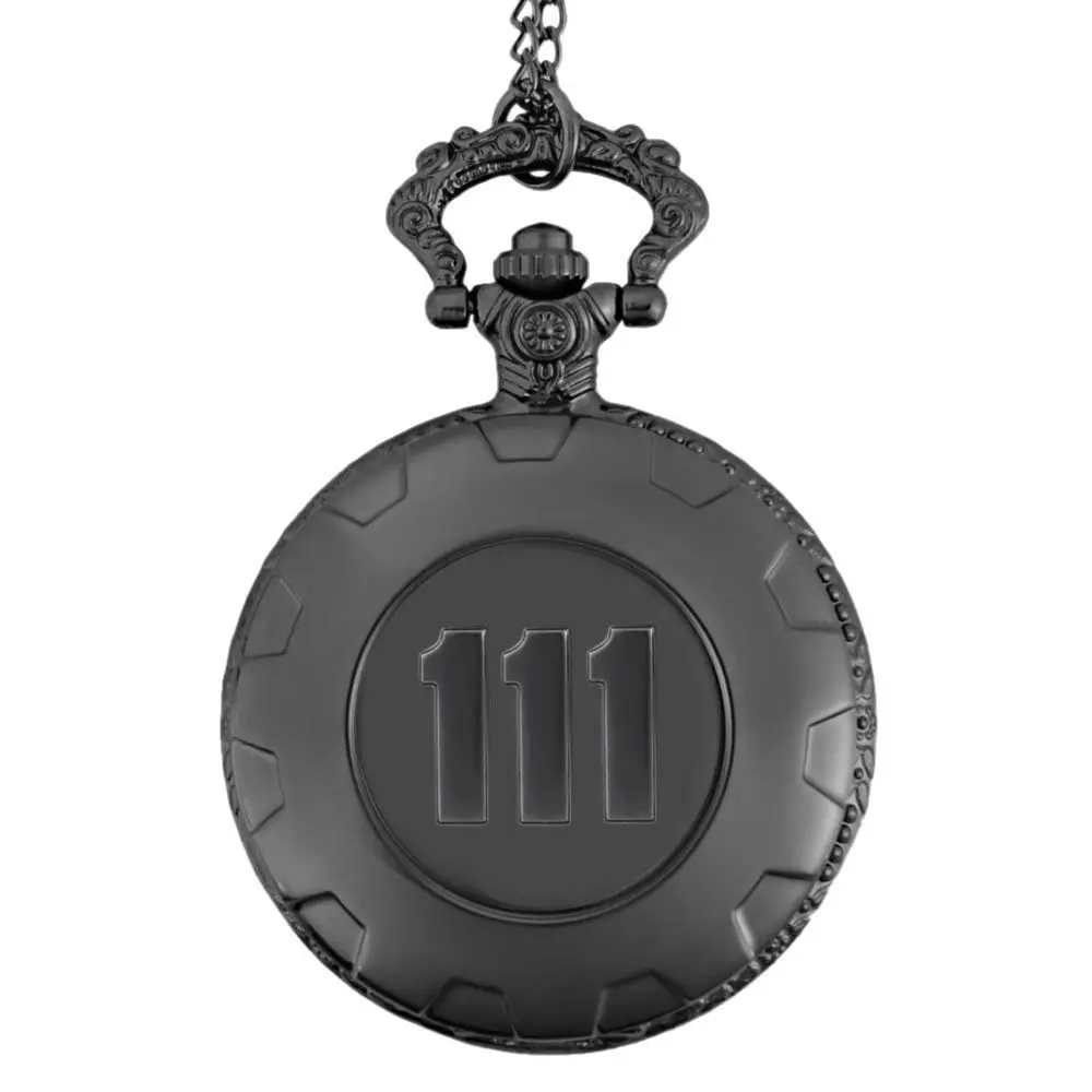 111 Theme Full Hunter Quartz Engraved Fob Retro Pendant Pocket Watch Chain Gift | Наручные часы