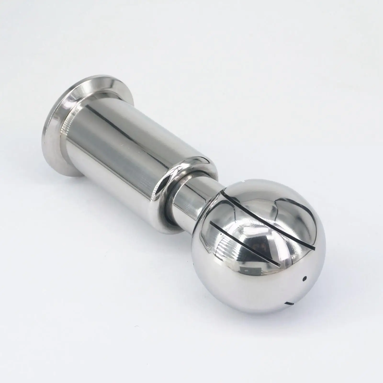 1 5 &quotTri clamp SS304 нержавеющая сталь вращающийся спрей мяч 50 мм наконечник O/D зажим CIP