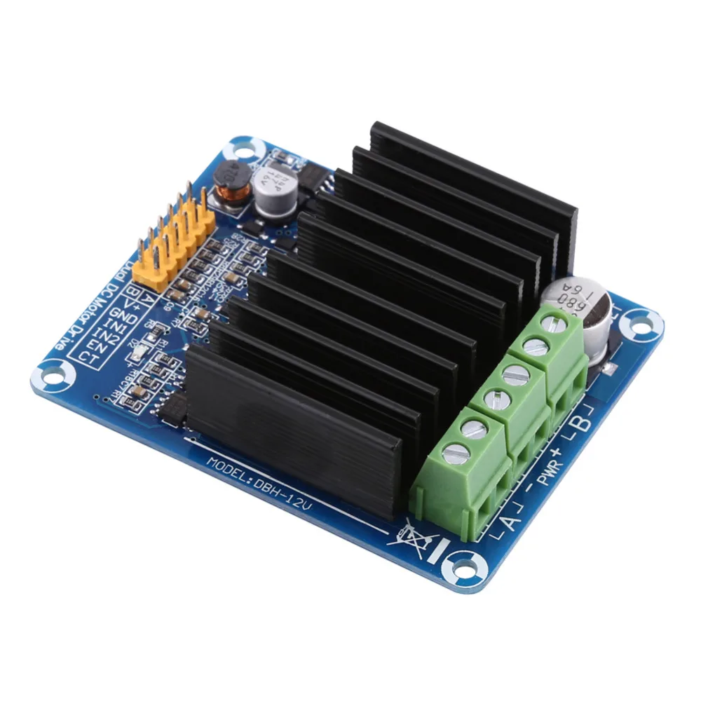 Двухканальный драйвер мостового двигателя H модель DC5 12V 0A 30A модуль регулятора