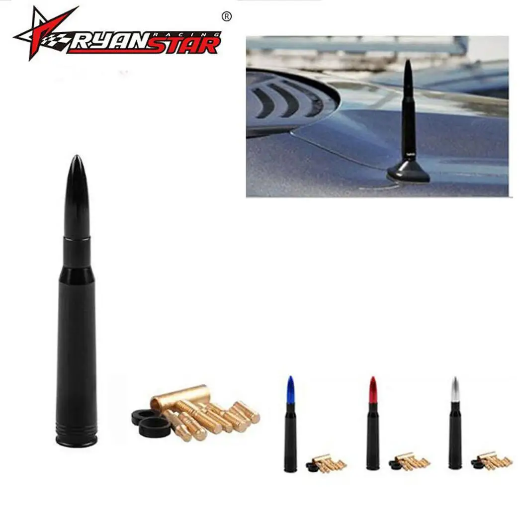 Car Decoration Roof Antenna Bullet Style Alloy General Modified Off-road Vehicle | Автомобили и мотоциклы