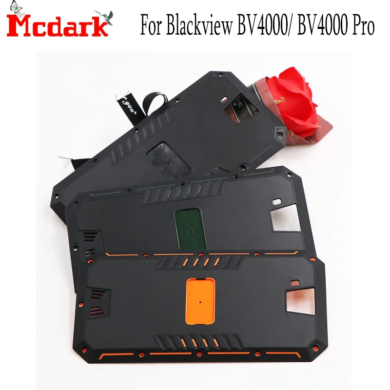 Новый чехол Mcdark для аккумулятора Blackview BV4000 Pro сменная задняя крышка с кнопкой