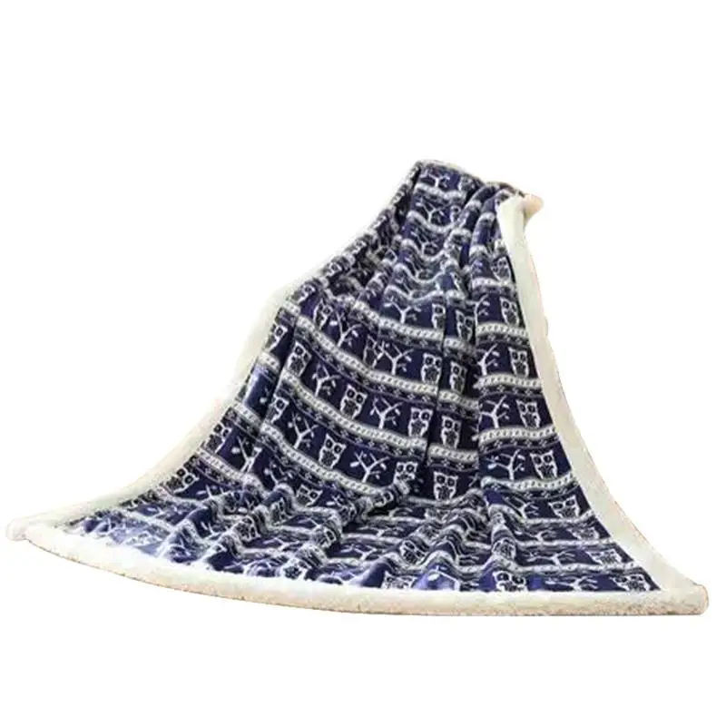 

Christmas Blanket Soft Warm Knitted Throw Blanket Bed Blankets For Winter