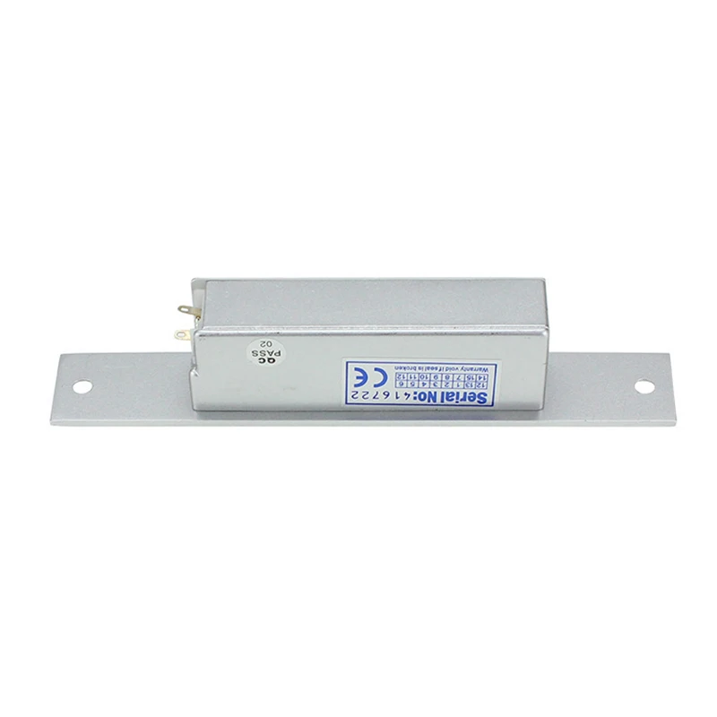 DC 12V Narrow-type Door Electric Strike Lock Access Control System Silver | Обустройство дома
