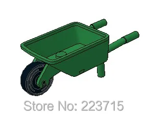 

* Мини-колесо курган * K98288 5 шт DIY Просветленный Блок Кирпича Часть No. 98288 совместим с другими сборками частиц