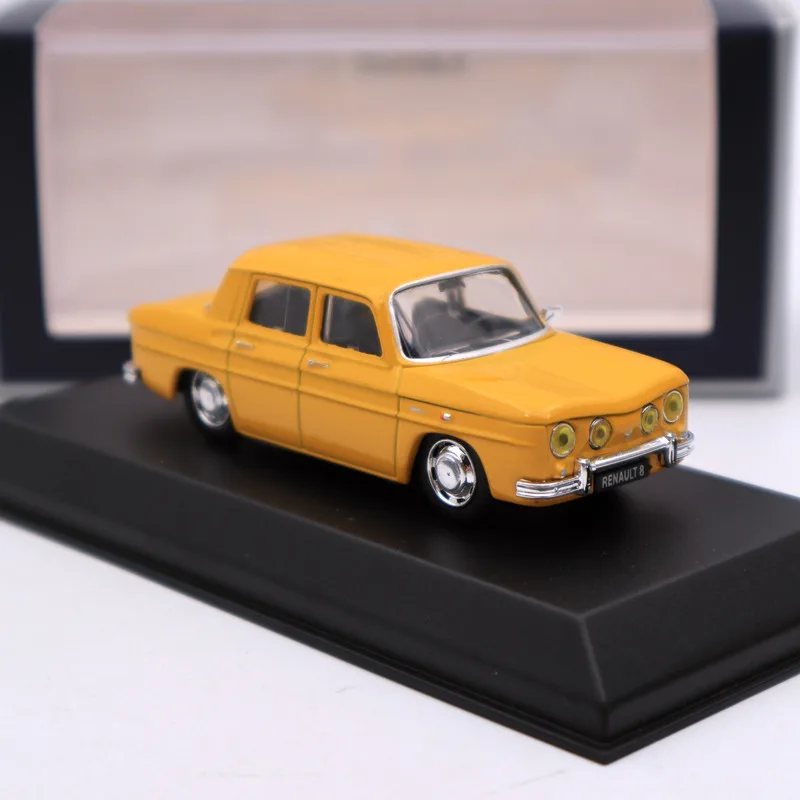 NOREV 1:43 Renault 8 желтый DIECASET модель Ограниченная серия коллекционная игрушка