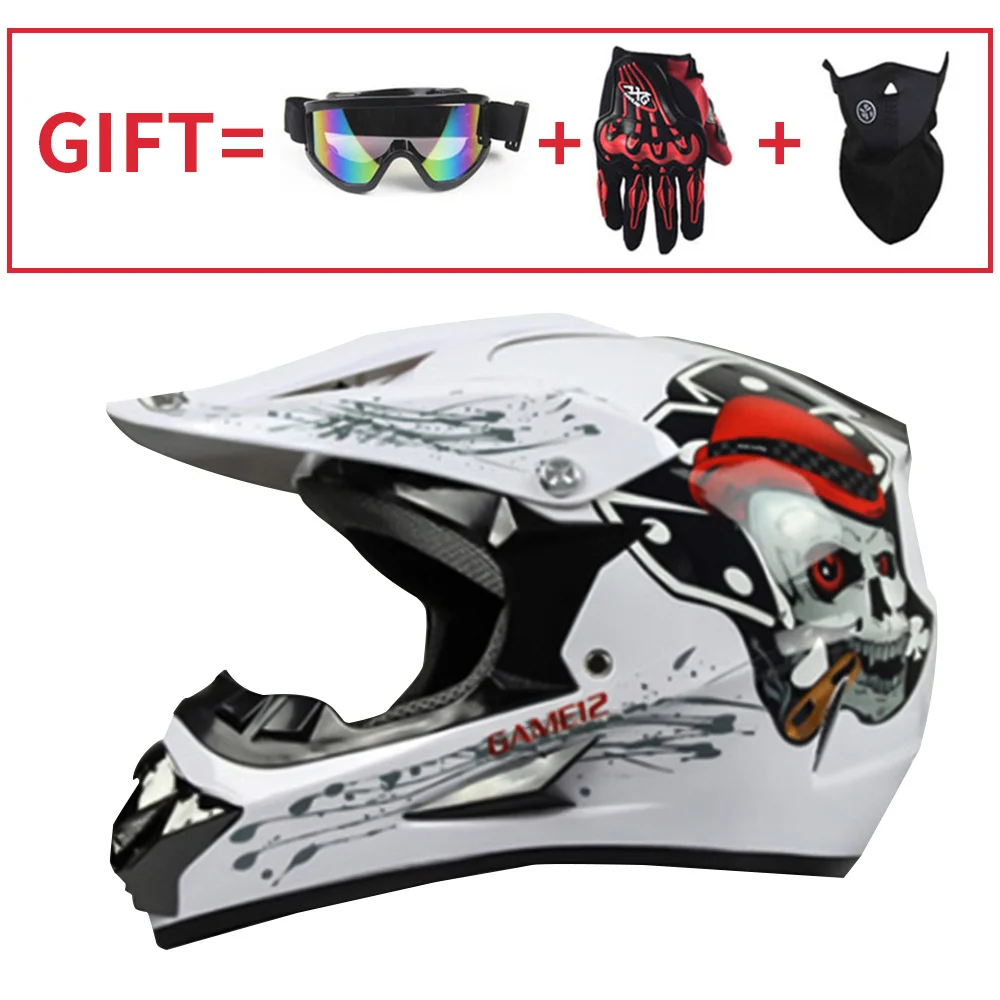 

Full Face Motorcycle Helmet Motocross Racing Motorbike Helmet ATV Motocross Mountain MTB DH Racing Helmet Capacetes