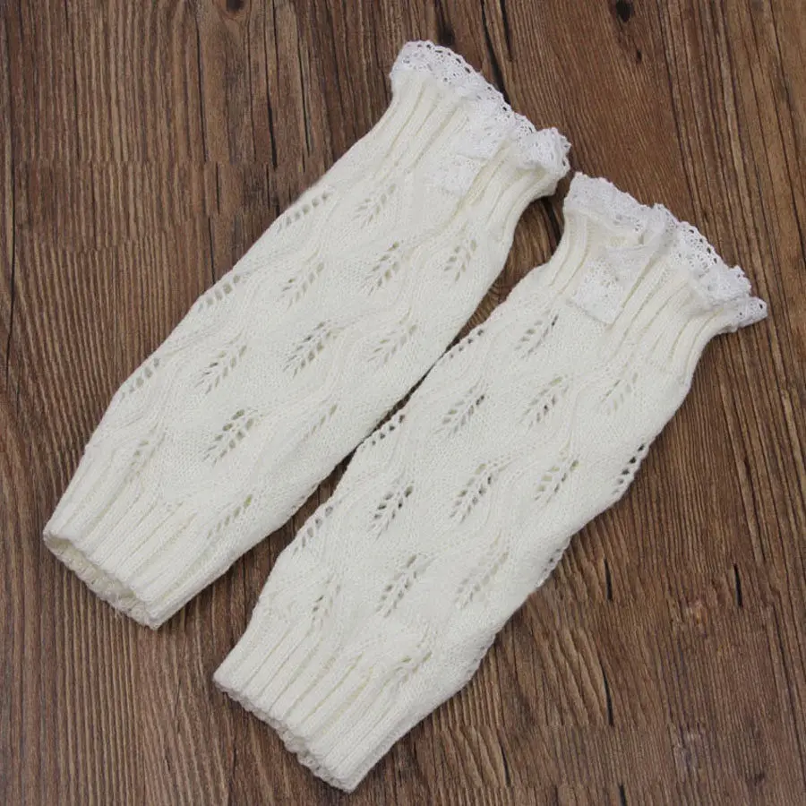 Новинка 2019 года сезон весна осень Детские гетры для девочек вязаные крючком с