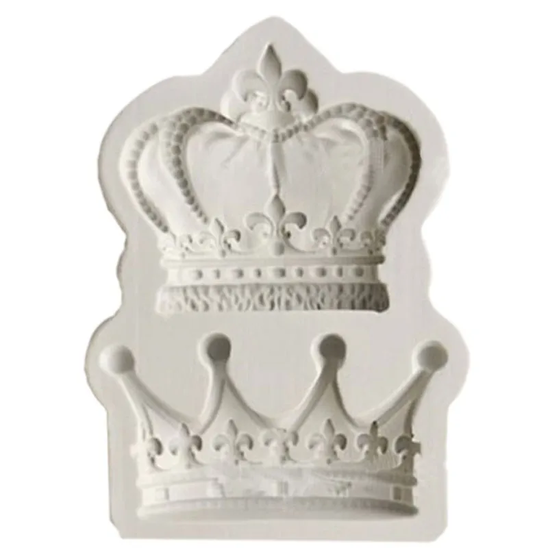 Коронок из принцессы queen объемные силиконовые формы Fondant (сахарная) торт кекс
