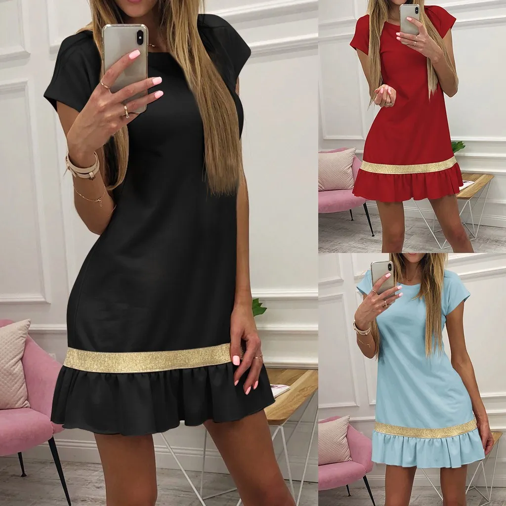 Повседневное платье-рубашка с коротким рукавом в стиле ретро пэчворк богемное