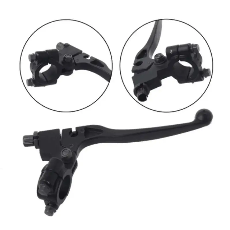 

Левый короткий рычаг сцепления тормоза из алюминиевого сплава черные рычаги тормозной муфты мотоцикла