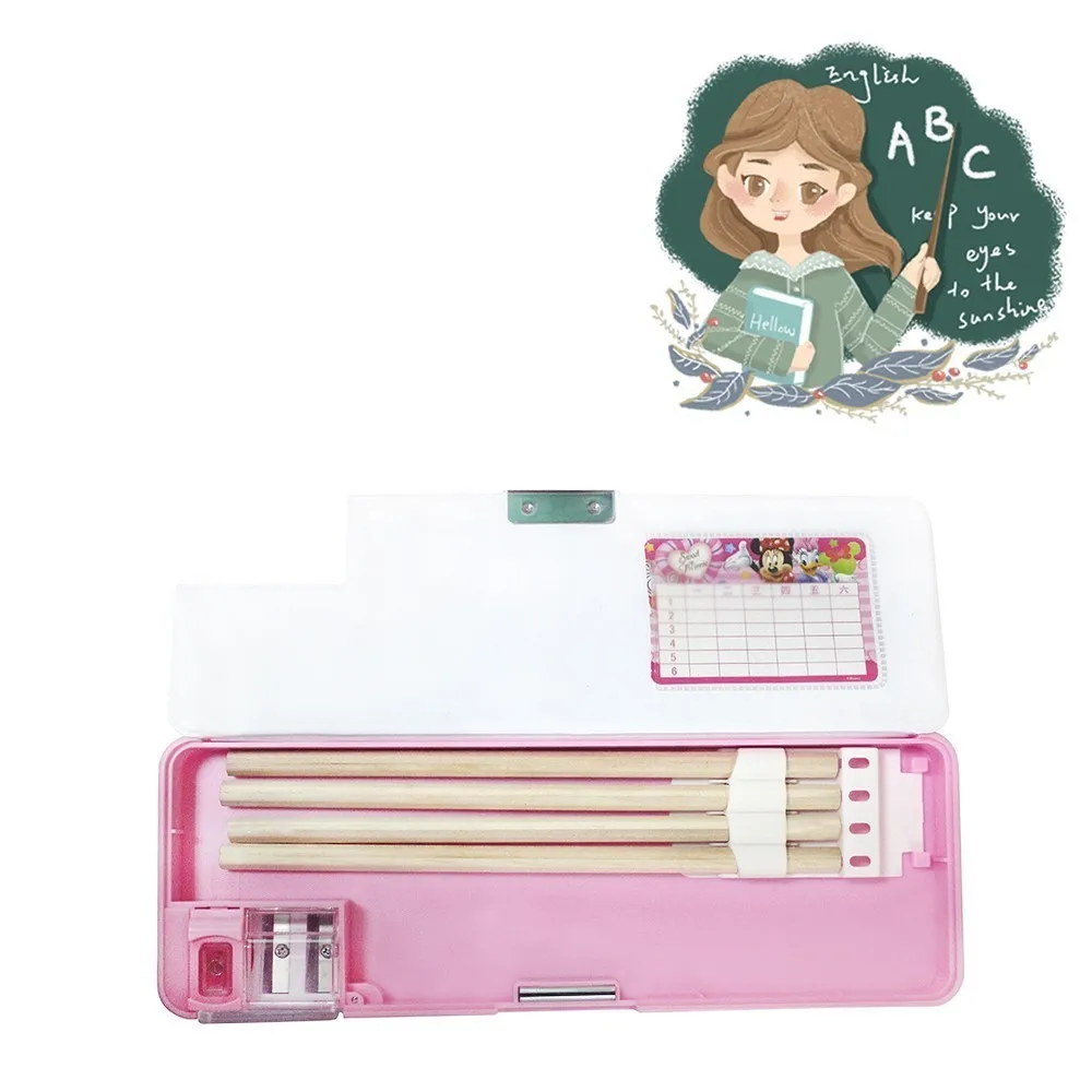Новый VC0400010 студент мультфильм Канцелярские Творческий multi function дети двойной