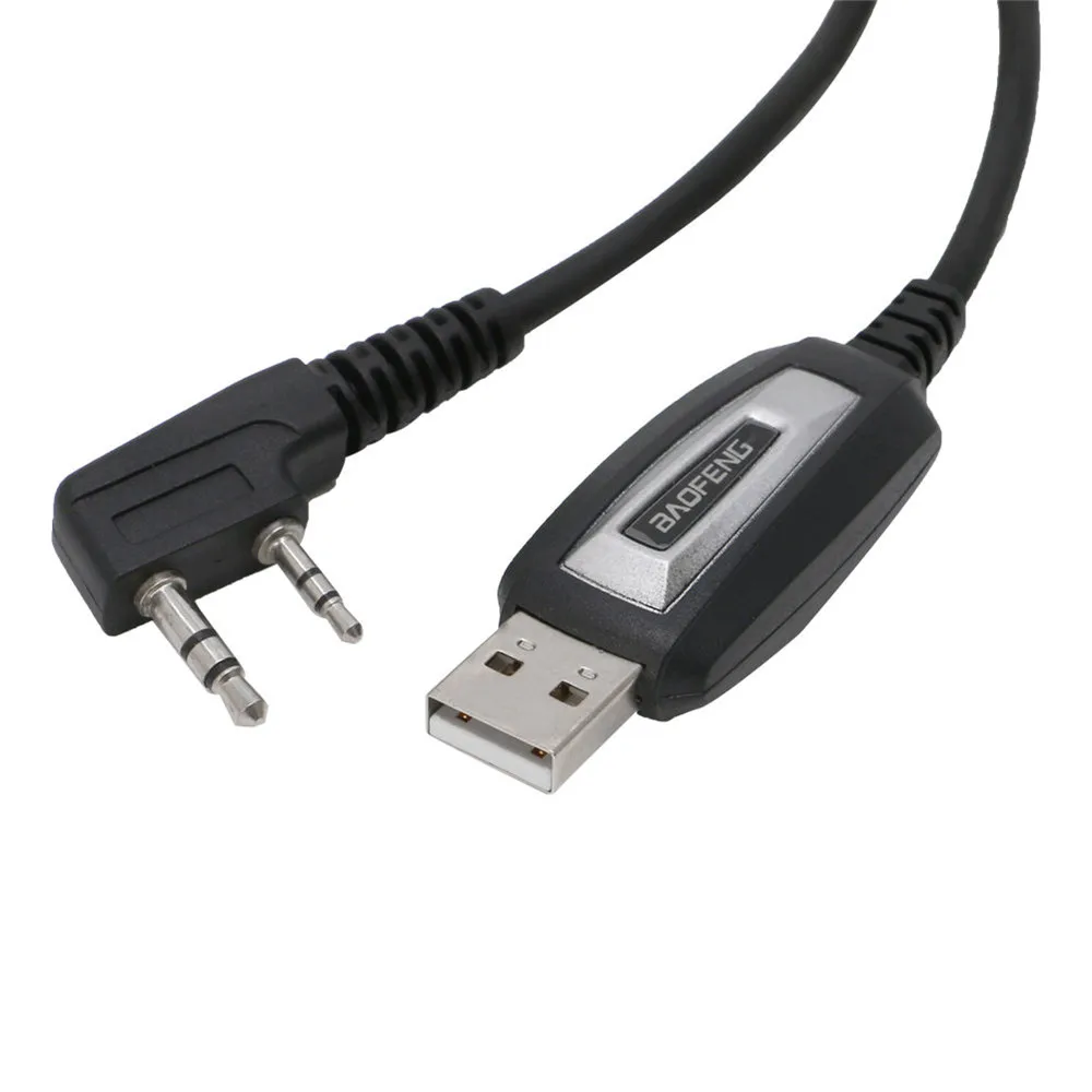 Оригинальный кабель BAOFENG для программирования 2 шт. CD USB 5R 82 uvb2 plus Kenwood радио PUXING WLN