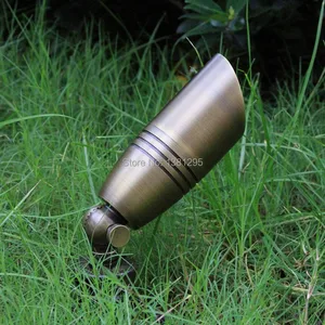 12 шт. 12 в низкое напряжение наружный ландшафтный светильник ing литой латунный Точечный светильник Бронзовый светодиодный садовый прожектор точесветильник светильник лампа MR16