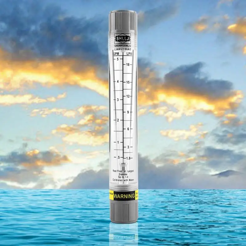 Трубный расходомер для газа жидкий счетчик скорости потока в трубопроводе 0 5 GPM/1 8