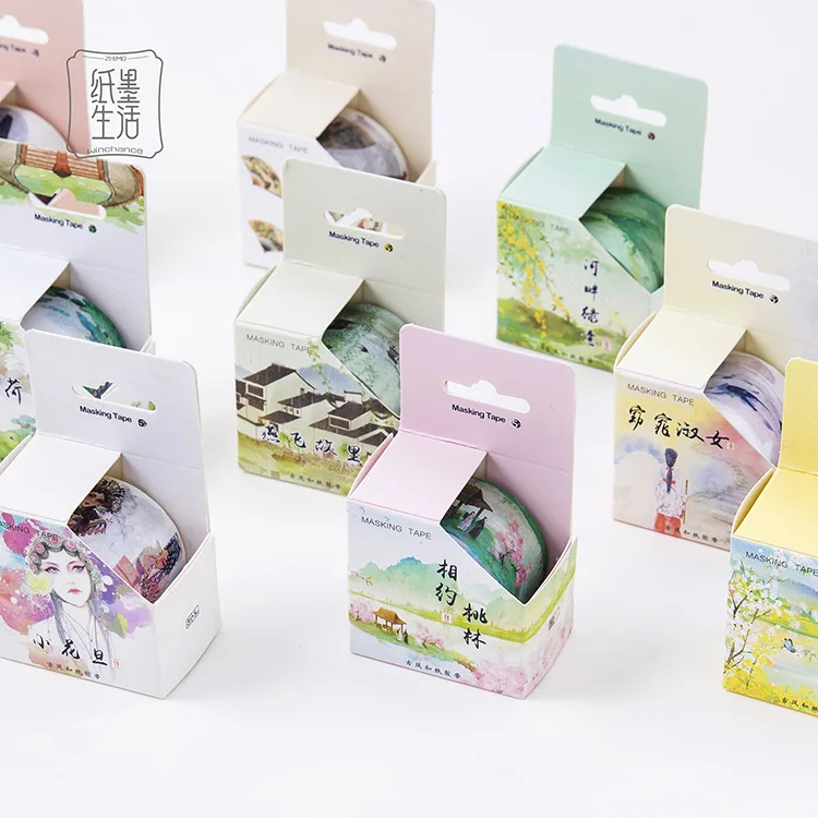 W07 Китайский античный вентилятор креативная симпатичная Маскировка