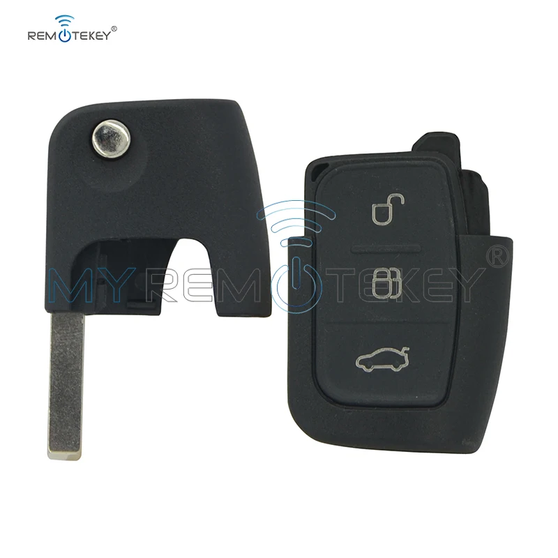 Чехол книжка Remtekey с 3 кнопками HU101 для Ford Focus 2003 2004 2006 2007 2008 2010 2012|Ключ от авто| |