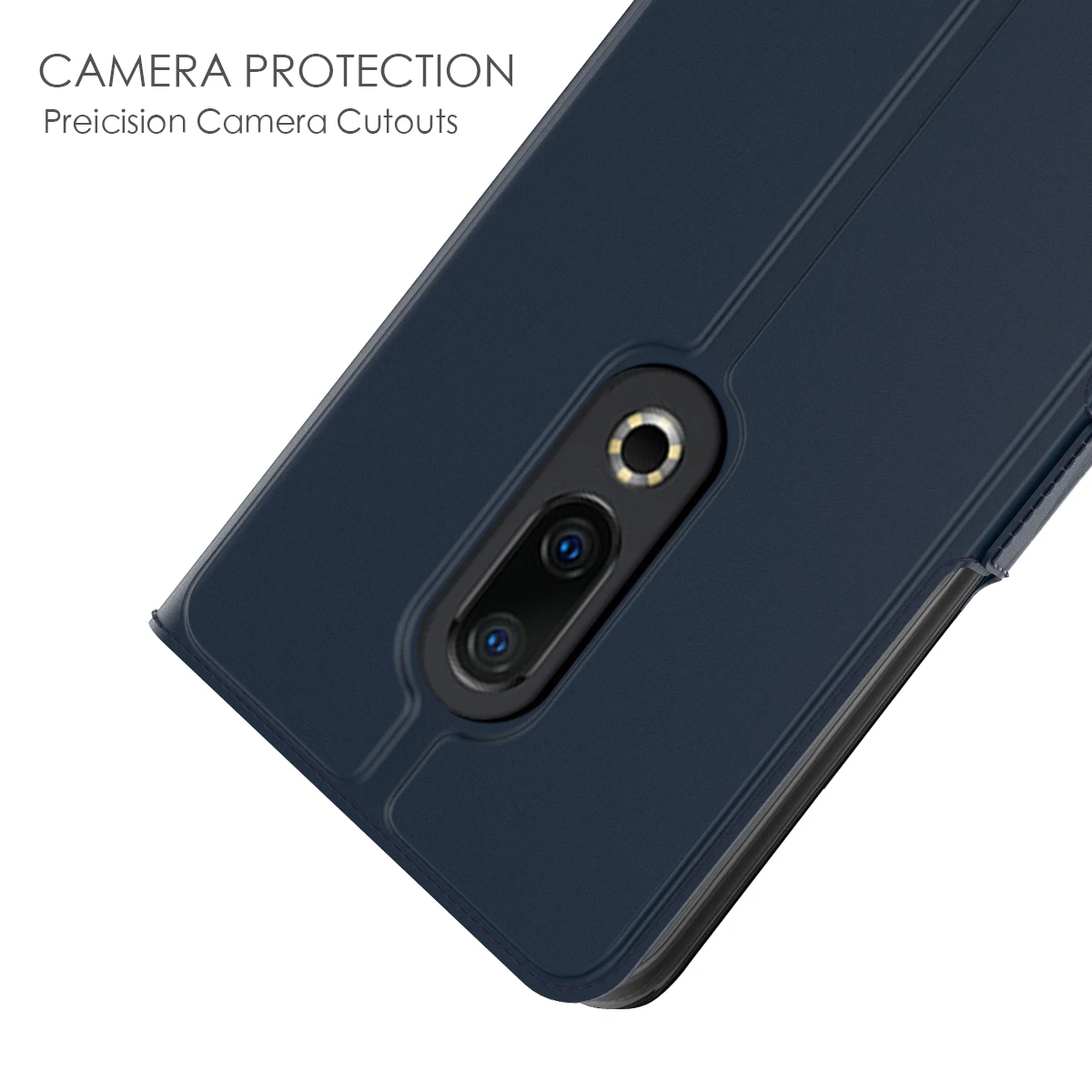 Флип-чехол для телефона Meizu 16 Plus чехол Чехол из искусственной кожи ультра тонкий