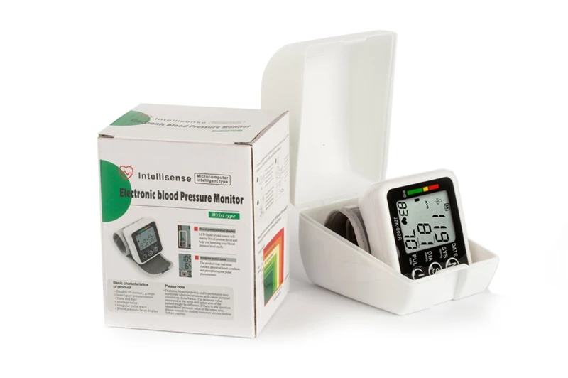 

Household Wrist Fully Automatic Precision Medicine Electronic Blood Pressure Monitor jzk-002A voice
