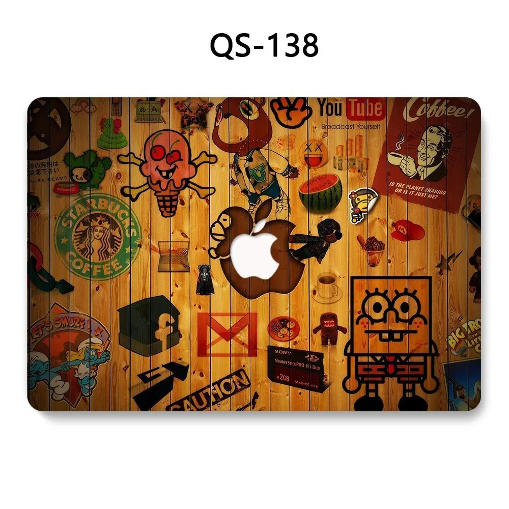Для MacBook Air Pro retina 11 12 13 3 15 4 дюймов для ноутбука Чехол рукав с защитной клавиатурой |