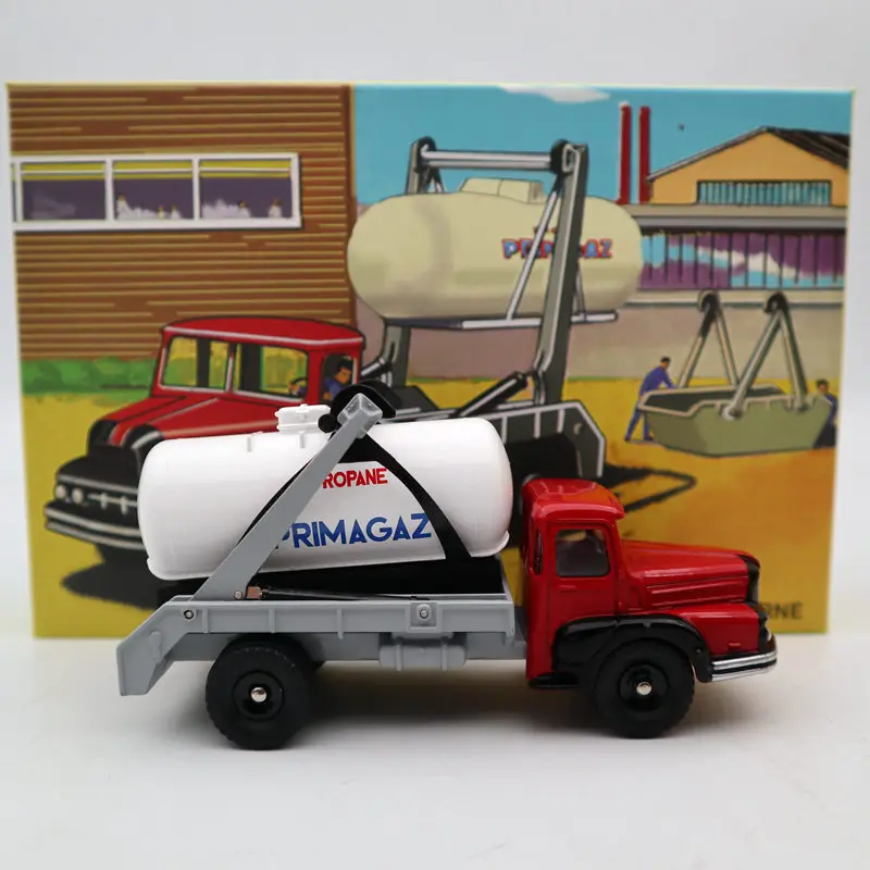 Тележка Tiguan Dinky 805 Unic multibucket Marrel и tank Primagaz литые игрушки 1:43|Наземный транспорт| |