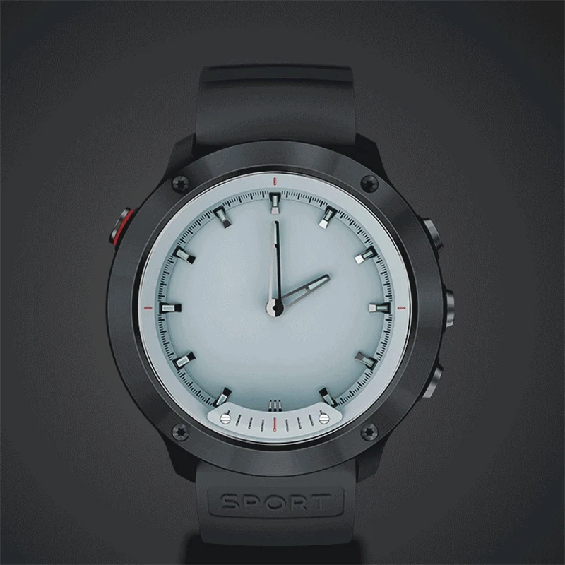 M5 Smart Watch Transparent Screen Band Ip68 Waterproof Heart Rate Monitor Hybrid Wristband | Электроника
