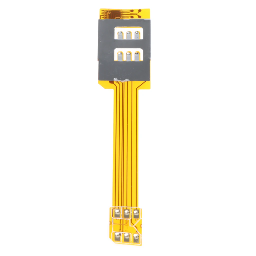 2 шт. адаптер для двух sim-карт смартфонов iPhone 6S/6/5S/5/4S | Мобильные телефоны и