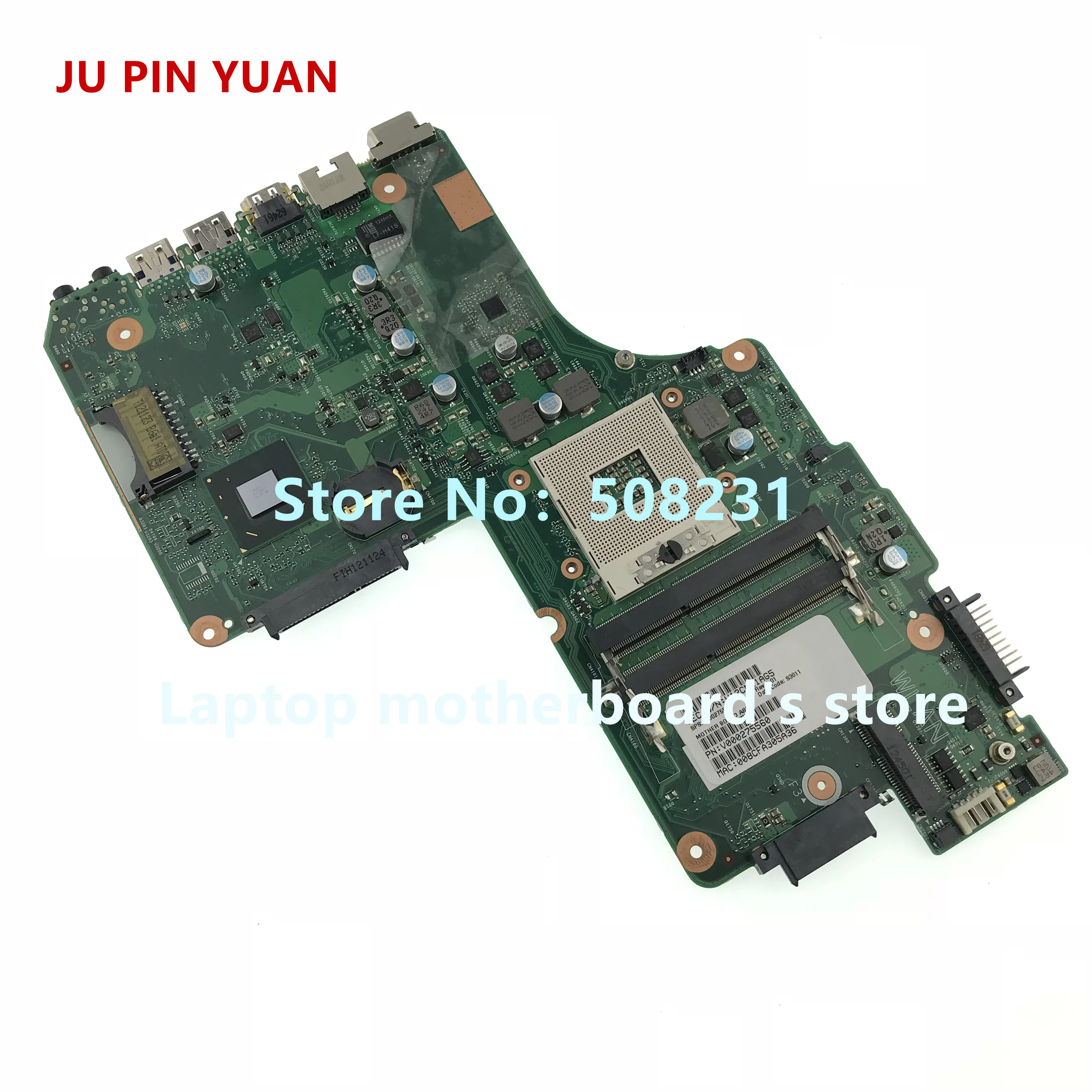 Ju pin yuan V000275560 материнская плата для Toshiba Satellite C855 L855 ноутбука полностью