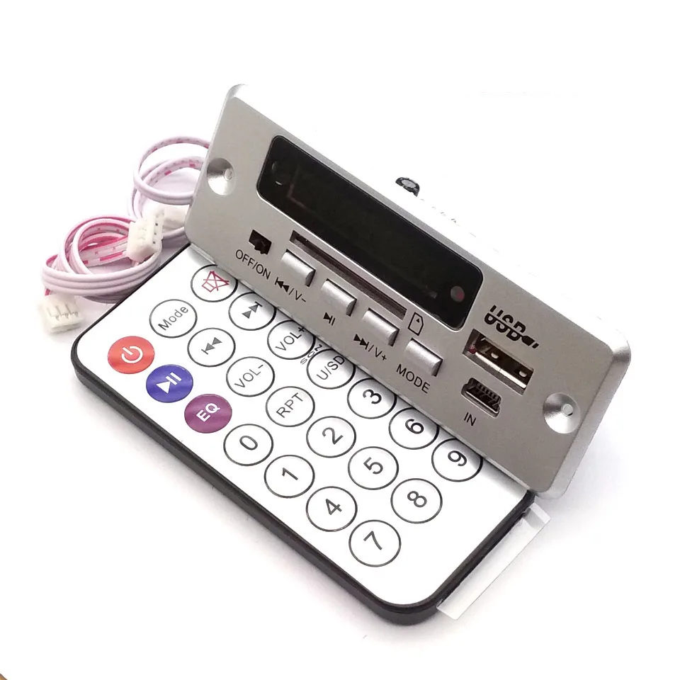 Супер цифровая WAV аудио декодирующая плата без потерь mp3 декодер плеер FM радио 6 12