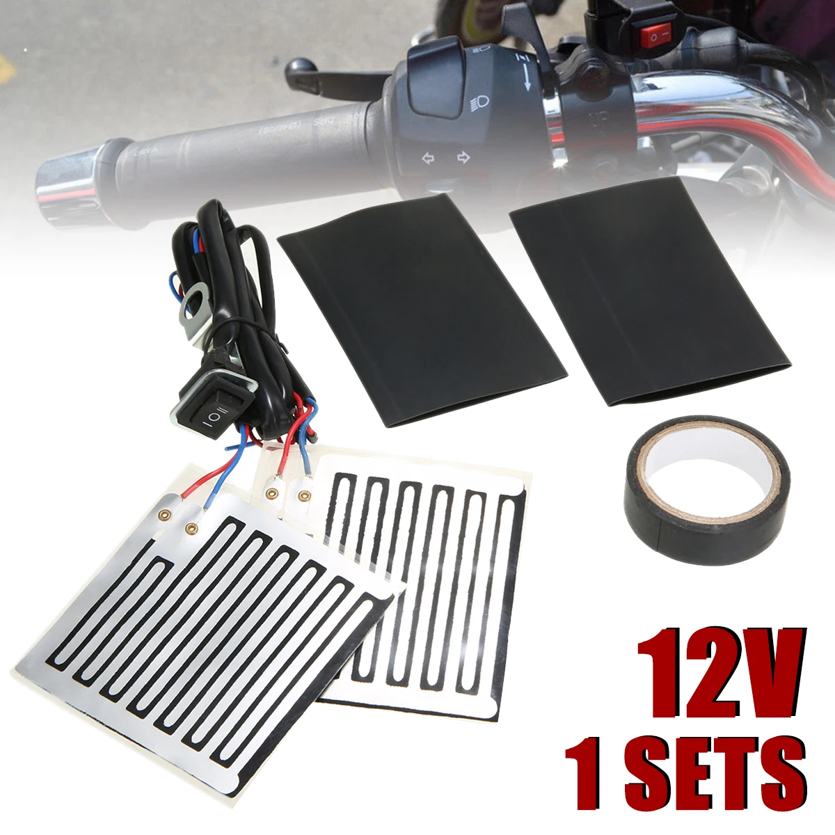 Для мотоцикла грелки для рук ручка переключателя на руль универсальный