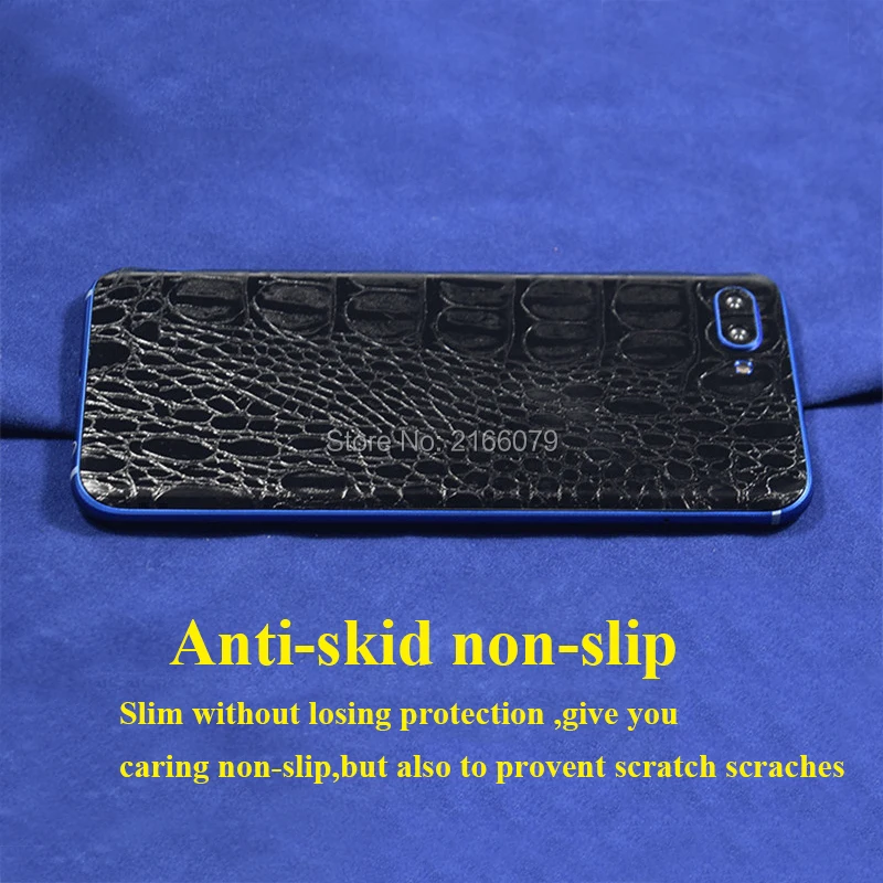For Huawei Honor 10 5.84&quot Crocodile / Snake Skin Pattern Leather Full Back Cover Matte Decals Wrap Sticker |
