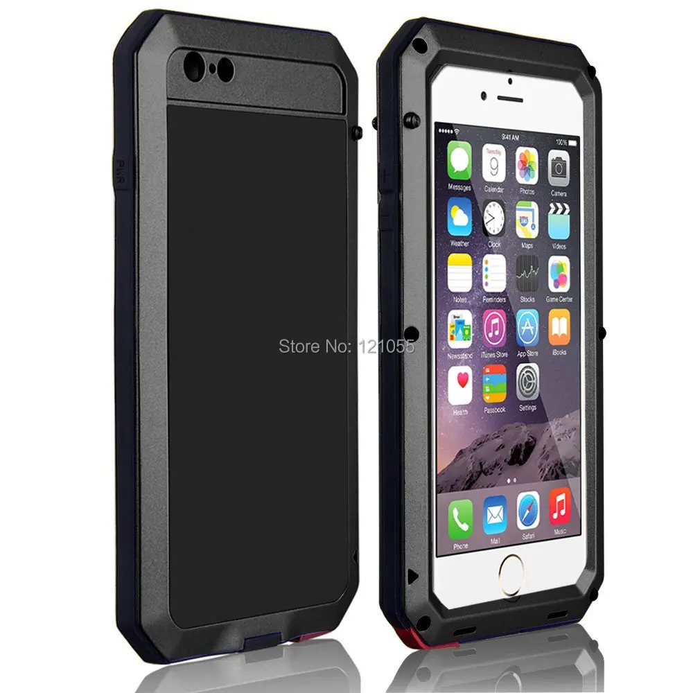 Чехол Doom для IPhone 12 XS Max XR X 8 7 6S 5S 11 Pro металлический водонепроницаемый ударопрочный