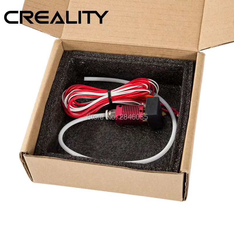 CREALITY 3D в собранном виде 1 75 мм Экструдер 0 4 Hotend сопла комплект Алюминий тепла блок