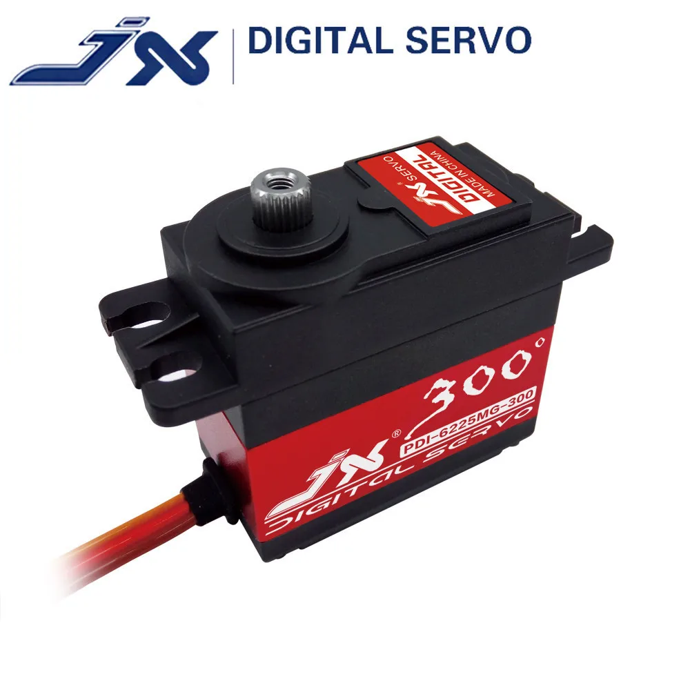 Jx PDI 6225MG 300 градусов 25 кг металлическая Шестерня цифровой стандартный сервопривод