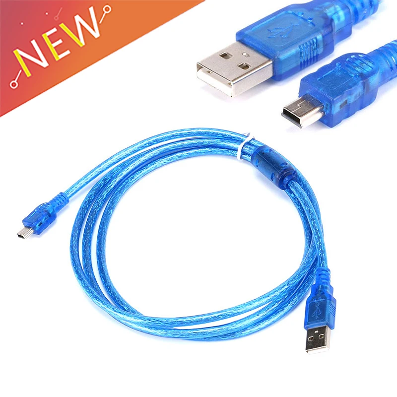 USB 2 0 A штекер Mini B 5pin мужской ПК кабель для зарядки данных Шнур адаптер usb