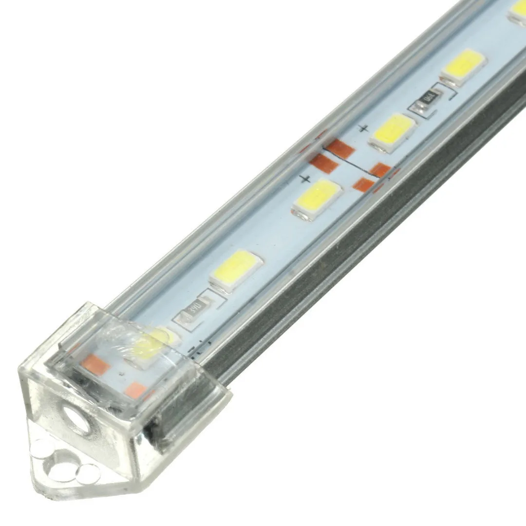 2 шт./компл. 30 см 12 в прозрачный белый 21LED 5630 SMD автомобильный бар шкаф Интерьер