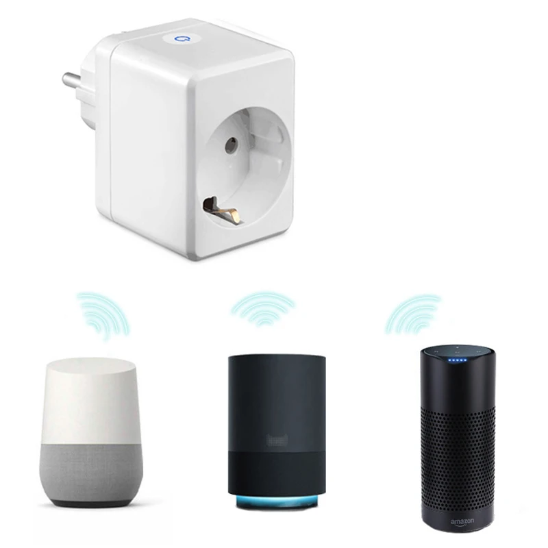 WSFS Горячая Wifi умная штепсельная розетка европейского стандарта с Usb домашняя